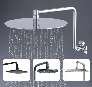 Verstellbare Duscharmverlängerung aus massivem Messing