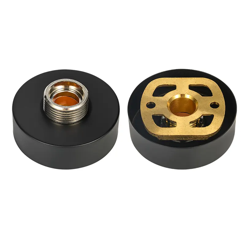 Schwarzer Duschteller