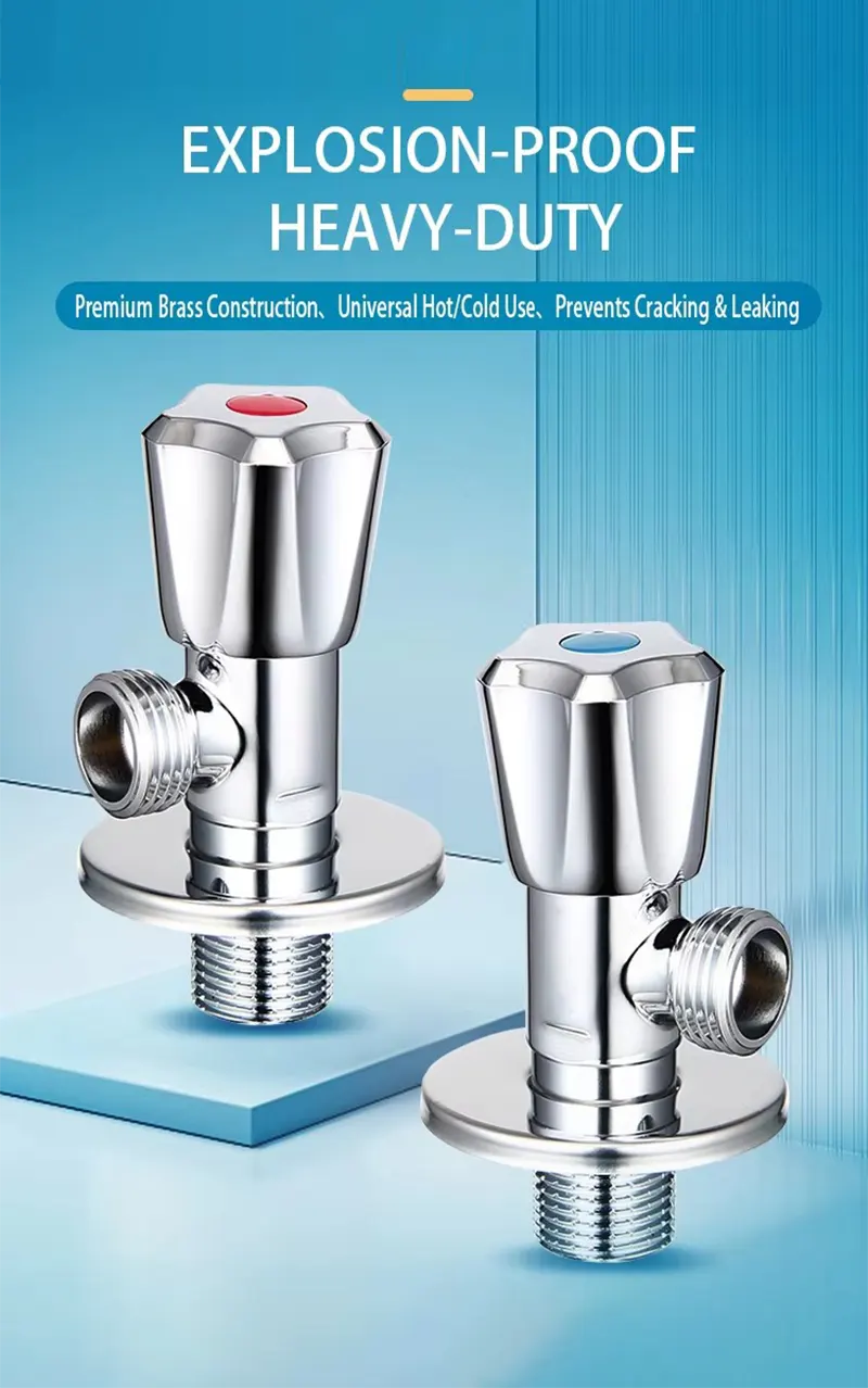 One-Piece Brass Angle Valve