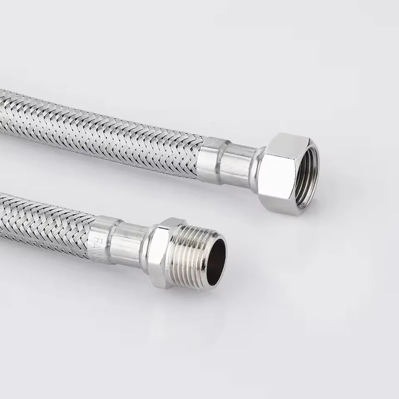 Stainless Steel Braided Flexible Hoses for Bathroom